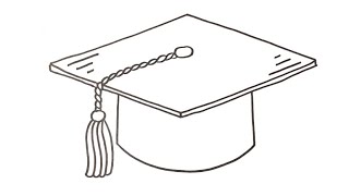 How to DRAW GRADUATION CAP Easy Drawing Tutorials
