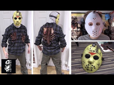 Halloween JASON VORHEES dipinto Maschera Da Hockey Venerdì Costume Accessorio 13th