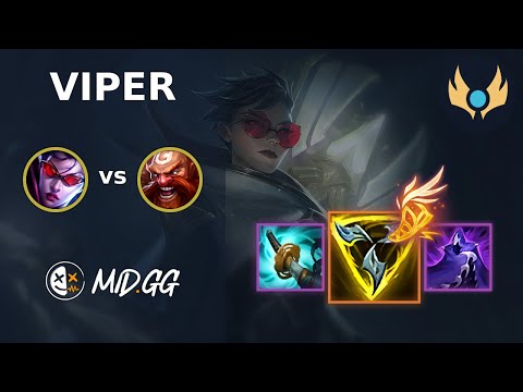 MID.GG: [ Viper ] Vayne TOP vs Gragas | NA CHALLENGER | LOL Season 2025