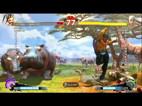 GiPie [Fuerte] vs hitonin [Ibuki] SSF4 Japanese Online Ranked Matches - TRUE-HD