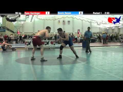 Ryan Garringer vs. Derek Dwyer at 2013 ASICS University Nationals - FS