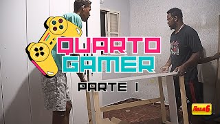 Transformação incrível: Quarto gamer para crianças  Parte 1
