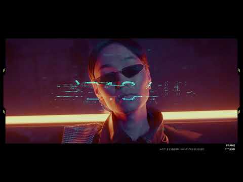 mTitle Cyberpunk FCPX Plugin - boost your future projects!