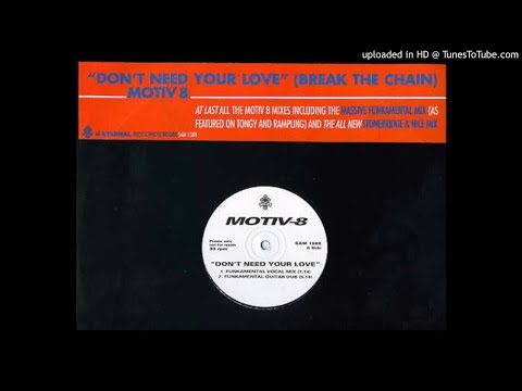 Motiv 8 ‎– Don't Need Your Love (Break The Chain) (Rapid Motivation Mix – 1995)