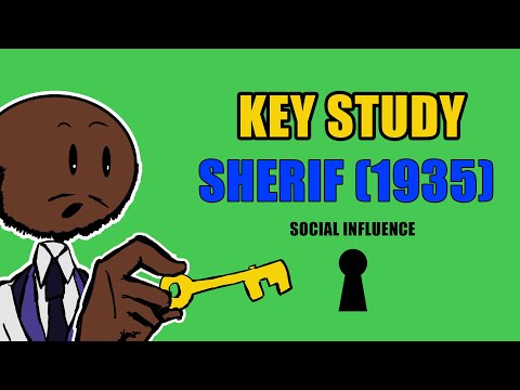 Muzafer Sherif Conformity and the autokinetic effect