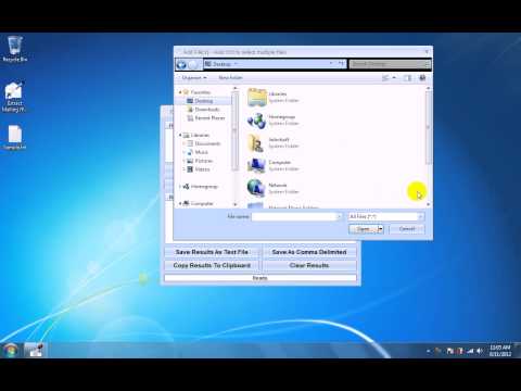 Extract Mailing (Postal) Addresses From Multiple Text Files Software