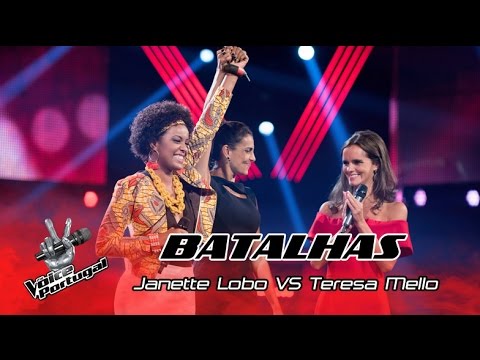Janette Lobo VS Teresa Mello – Put your records on | Batalhas | The Voice Portugal