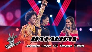 Janette Lobo VS Teresa Mello – Put your records on | Batalhas | The Voice Portugal