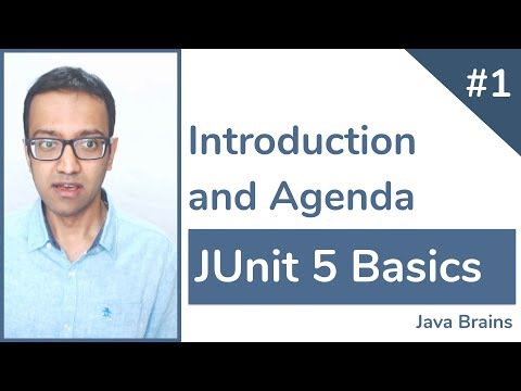 JUnit 5 Basics 1 - Introduction and agenda