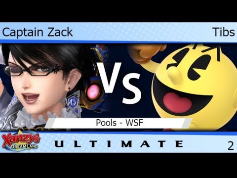 XDL 2 - Captain Zack (Bayonetta) vs HMO | Tibs (Pac-Man) Pools - WSF - SSBU