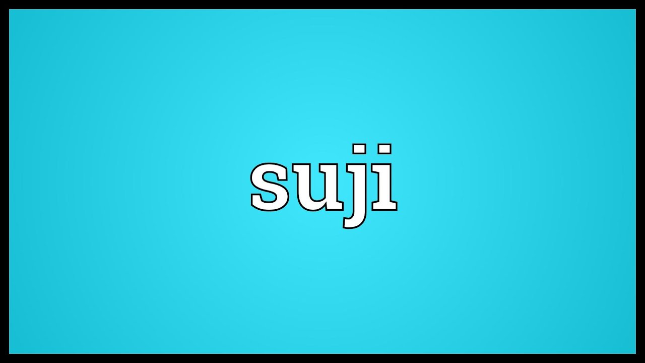 Suji Meaning