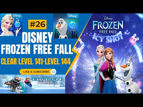 Clear Level 141-Level 144 l Disney Frozen Free Fall