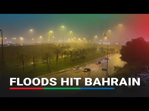 Streets flooded as heavy rain, wind hit BahrainRTR Bahrain