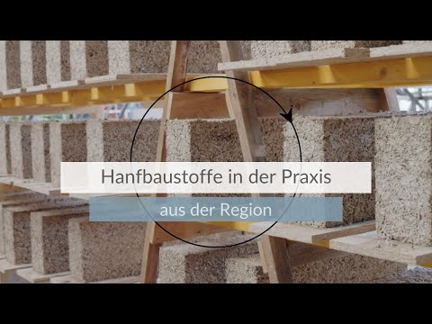 Bauen mit Hanf: regional, klimapositiv und gesund | Hanfbaustoffe in der Praxis