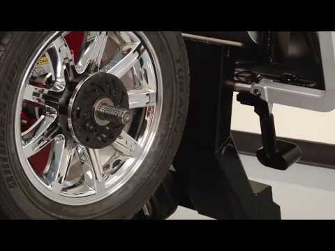 Flange Plate Mounting with Hunter Wheel Balancers