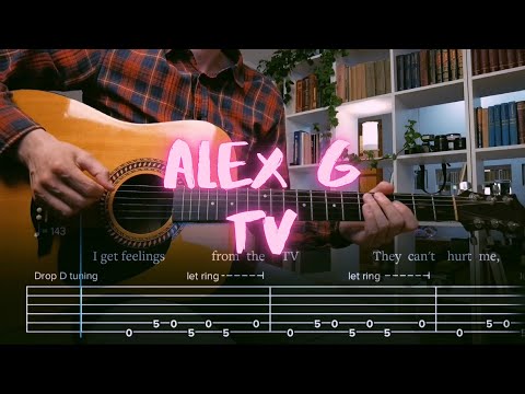 TV Alex G Сover / Guitar Tab / Lesson / Tutorial