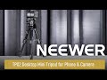 Introducing the NEEWER TP02 Desktop Mini Tripod for Phone & Camera