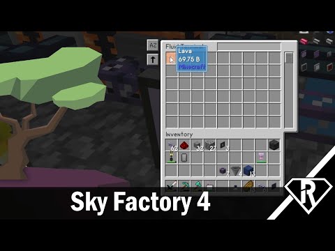 Wir Speichern Lava und Wasser // #095 // Minecraft: Sky Factory 4