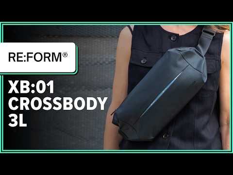 Form Your Travel Essentials with the RE:FORM XB:01 Crossbody 3L Review