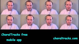 Crucifixus a 8 - sung by Matthew Curtis (Antonio Lotti)