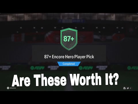 87+ Encore Hero Player Pick! FC 24 Ultimate Team!