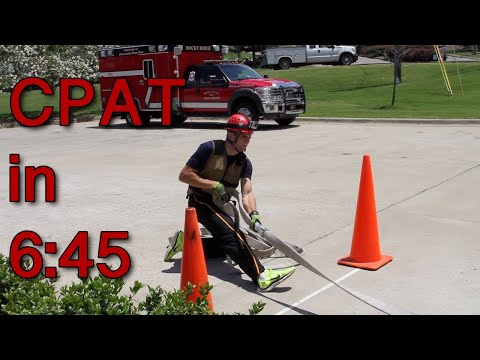 Firefighter CPAT Test in 6:45!!!