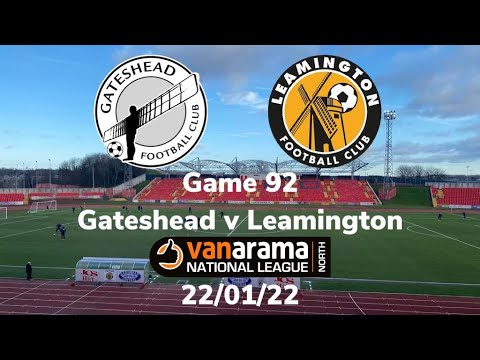 2021/2022 game 92 - Gateshead v Leamington 22/01/22