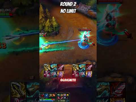Caitlyn vs Draven   18 LEVEL FULL BUILD FIGHT