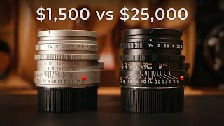 Leica's Dream 35mm Lens for Thousands Less