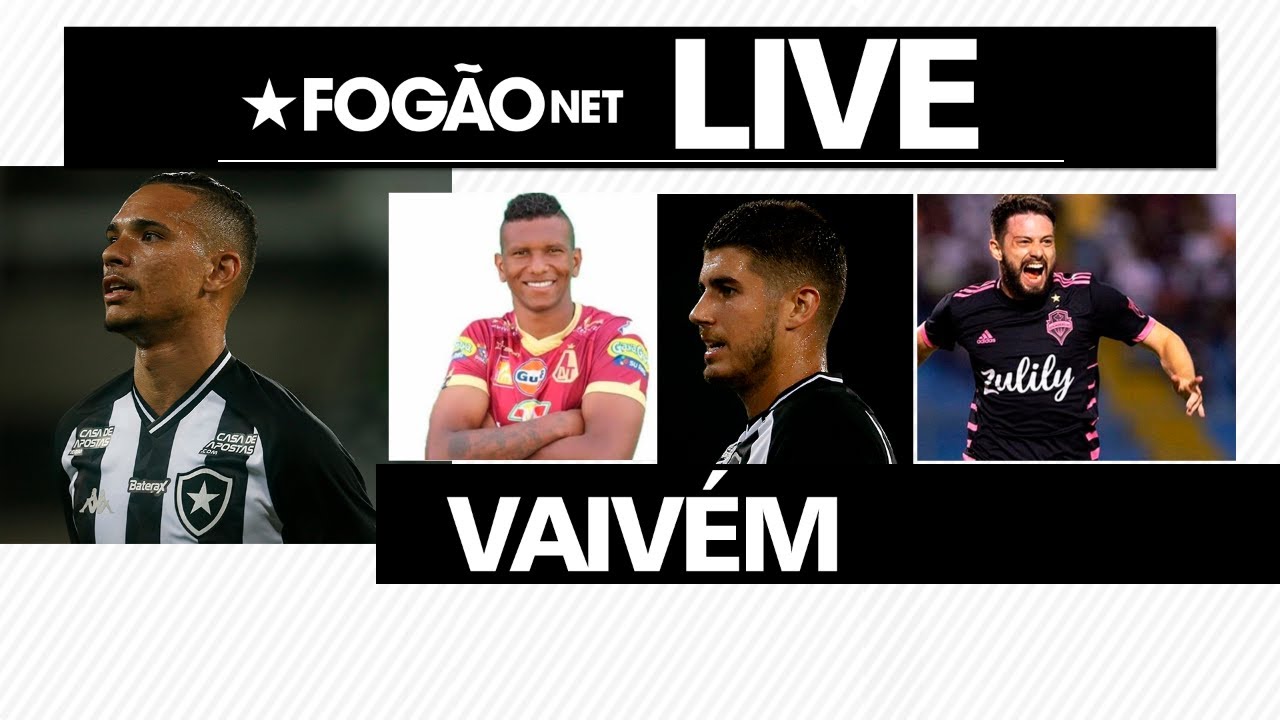 AO VIVO! Botafogo tem semana cheia de novidades: chegada de reforços e saídas de jogadores