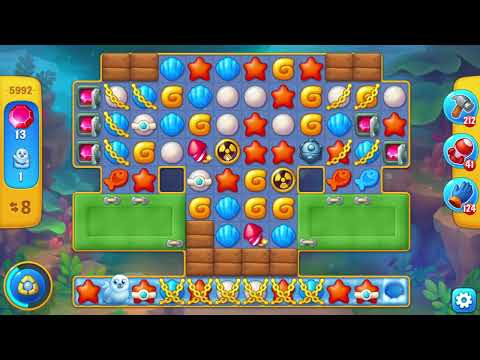 Fishdom 5992 Super Hard Level - 15 moves - NO BooSTERS