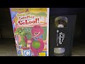 Opening Closing To Barney Let S Play School 1999 VHS