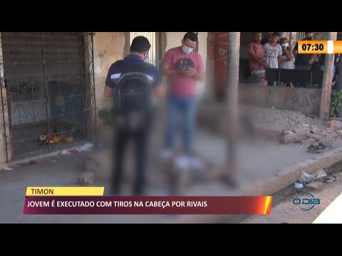 Homem é morto a tiros por rivais no meio da rua em Timon 28 05 2021