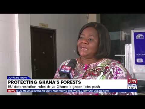 Protecting Ghana’s forests: EU deforestation rules drive Ghana’s green jobs push.