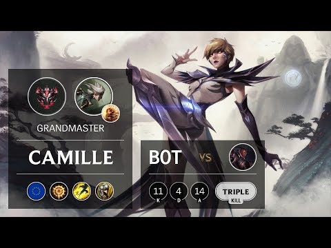 Camille Bot vs Lucian - EUW Grandmaster Patch 10.1