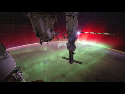 Astronaut captures never-before-seen aurora intensity from ISS