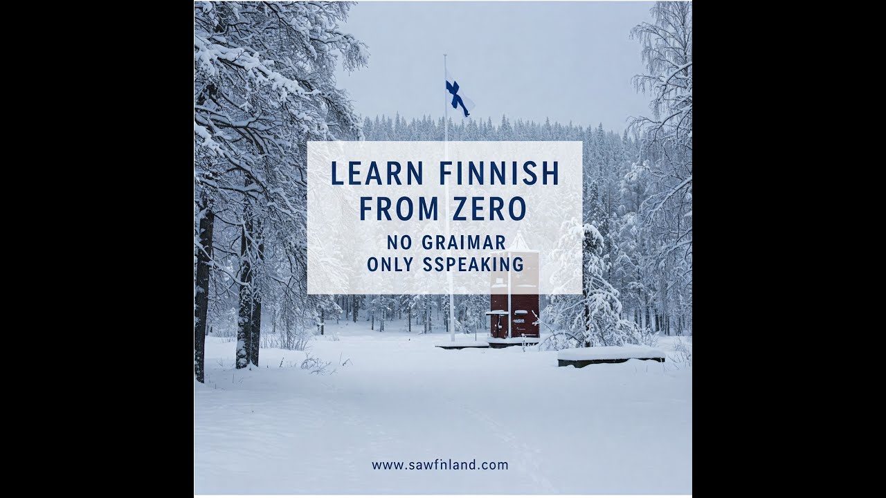 Learn Finnish !  🇫🇮 1 – Finnish Alphabets- Finnish  Numbers & Days | Start Speaking Finnish Today!