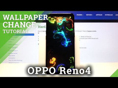How to Set Animated Magic Fluids as Wallpaper on OPPO Reno4 – Live Wallpaper