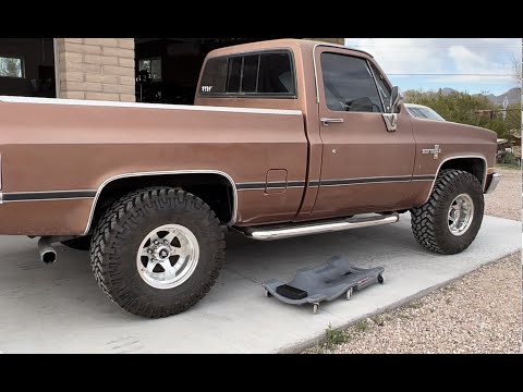 1983 Chevy K 10 Pickup Aries Automotive Side Steps Installation