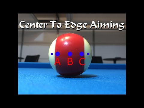 Pool Lesson: Center-To-Edge (CTE) Aiming System (My Interpretation)