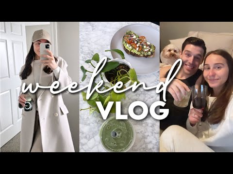 VLOG | Honeymoon Planning, Coffee Date, Spin Class, Healthy Wine, Grocery Haul, Deep Cleaning!