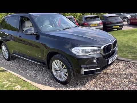 2013/63 Black Sapphire New Model BMW X5 3.0d SE M Sport Spec Dynamic Pack Media 7 seater Full Histor