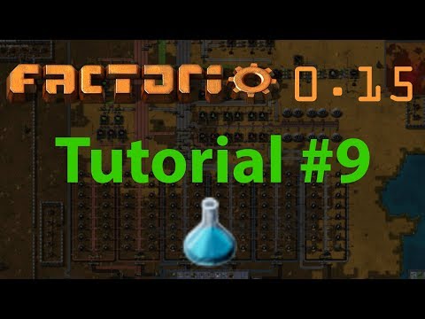 Factorio Tutorial #9 - Blue science packs (science pack 3)