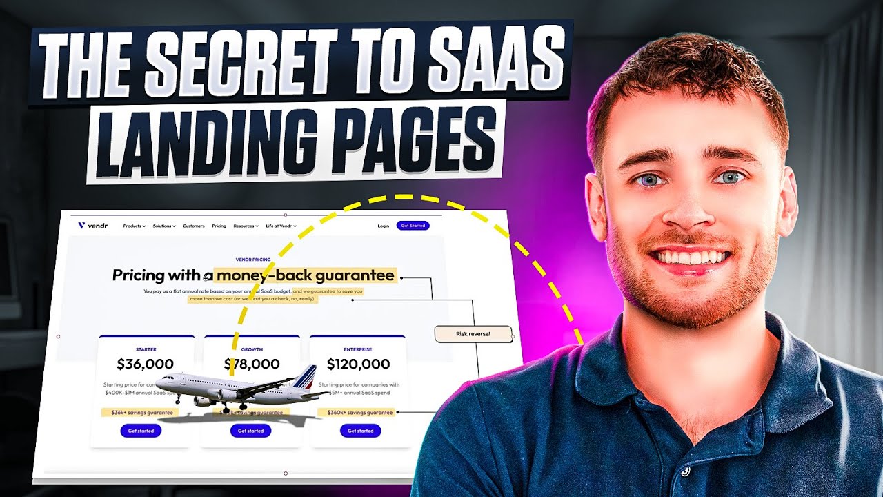 The Secret to SaaS Landing Pages That Convert | Step-by-step breakdown