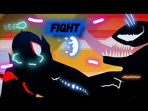 Spider-Man and Miles Morales vs venom💀🔥😈