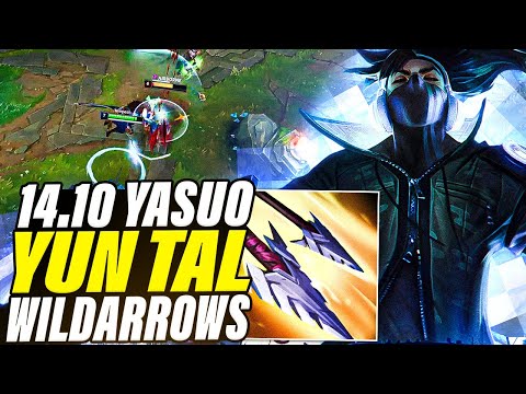 Is IE Replaced?! *NEW* Yun Tal Wildarrows on Yasuo! (Patch 14.10!)