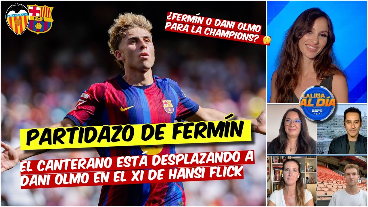 Fermín TIENE que SER TITULAR en la Champions League por ENCIMA de DANI OLMO | La Liga Al Día