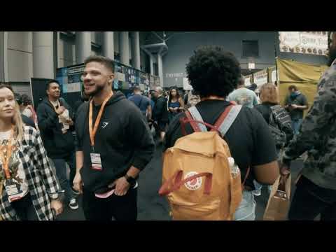 New York Comic con 2022 walking the floor