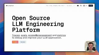 10 min Walkthrough of Langfuse – Open Source LLM Observability, Evaluation, and Prompt Management