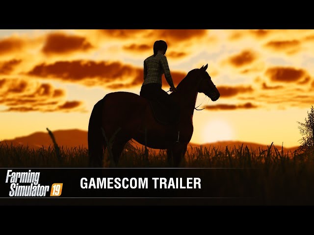 YouTube Video - Farming Simulator 19 Official Gamescom Gameplay Trailer